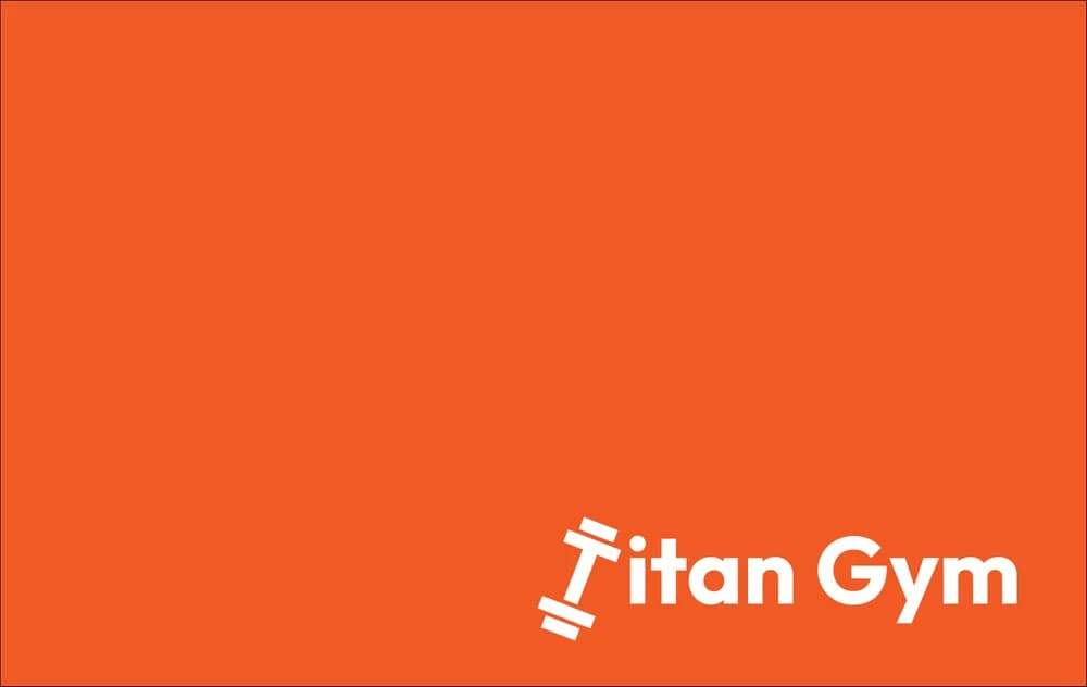 Členská permanentka v barvách fitka Titan Gym